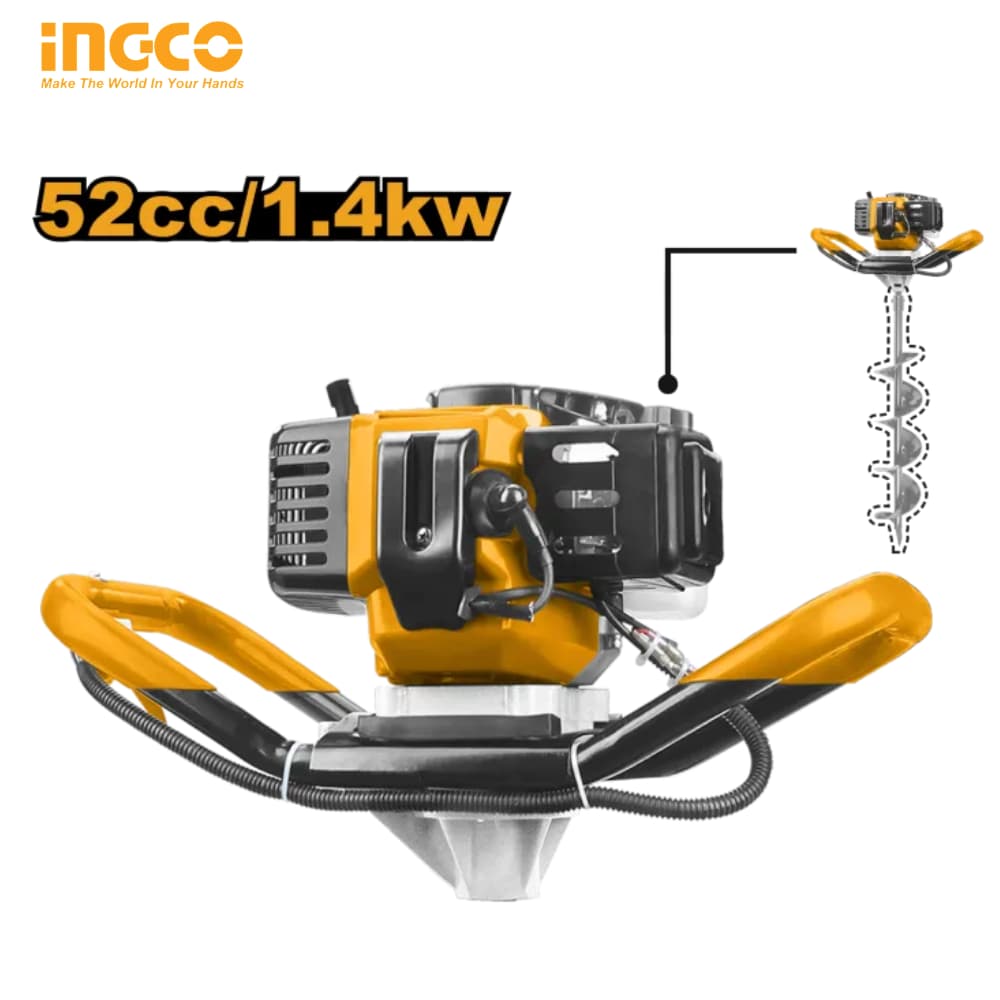 FOREUSE TARIERE INGCO 52CC / 1.4KW