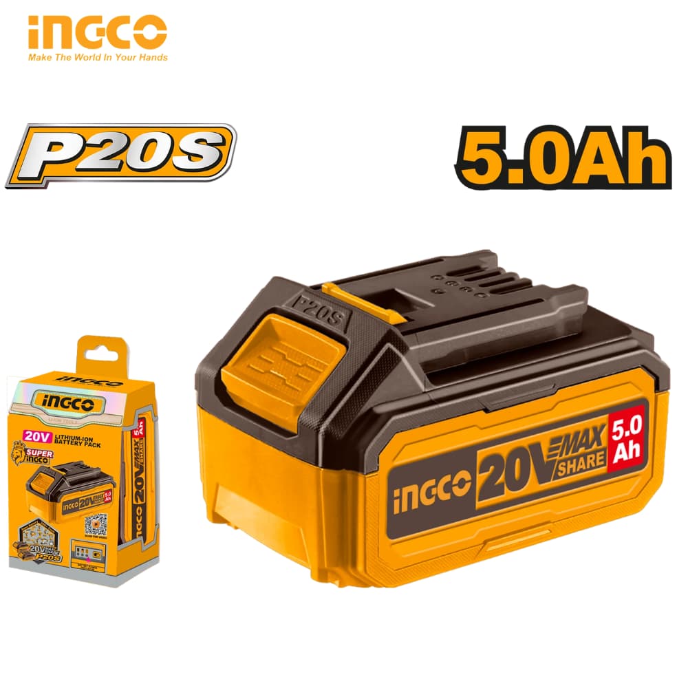 BATTERIE INGCO 20V 5.AH FBLI20031