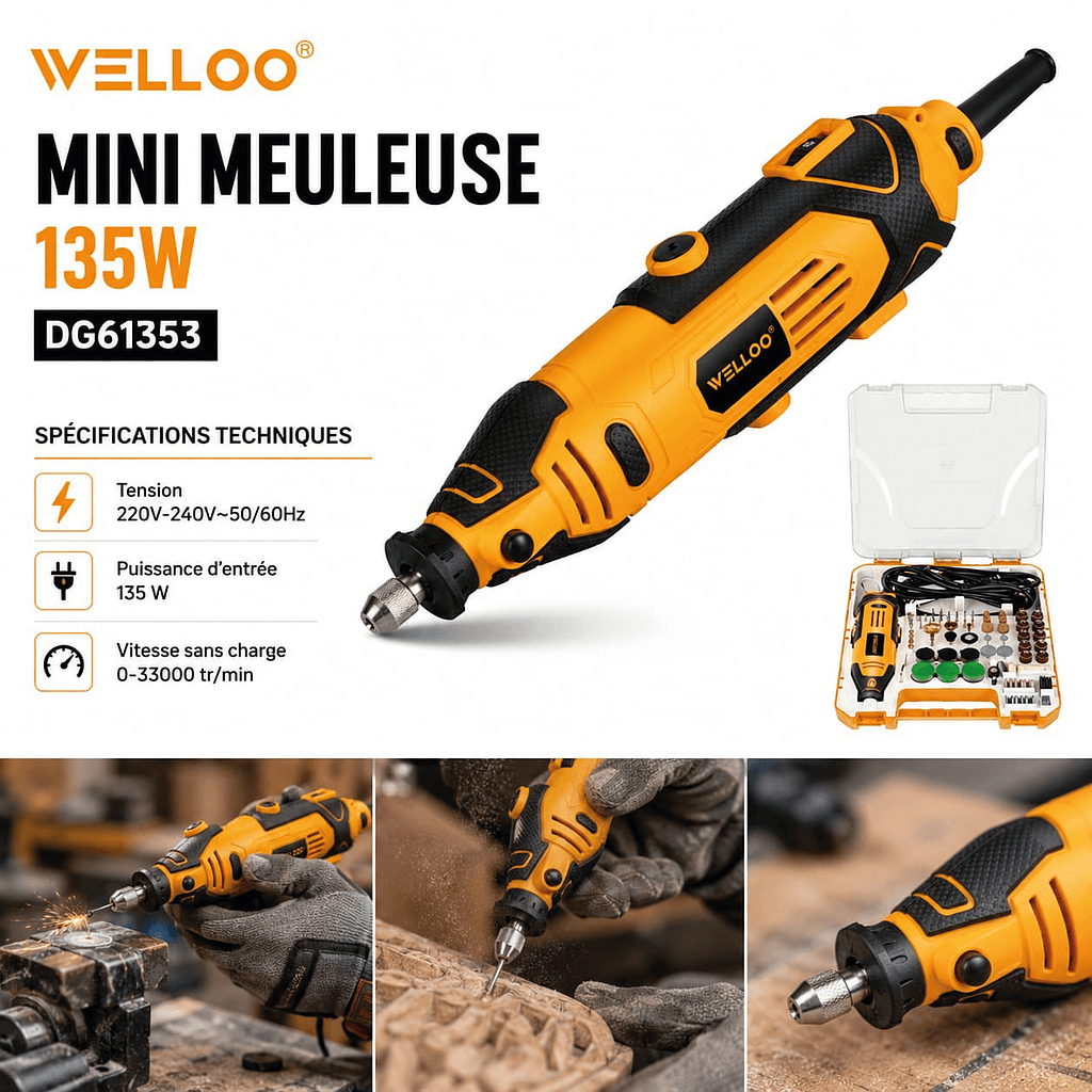 MEULEUSE DROITE  WELLO 135W