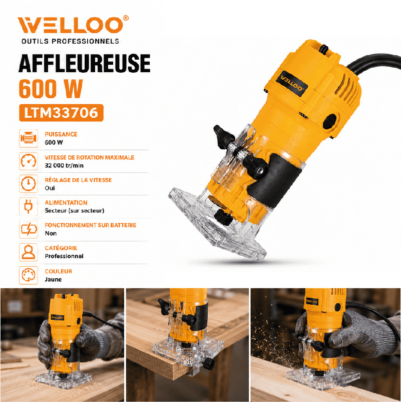 AFFLEUREUSE 600W WELLO LTM33706