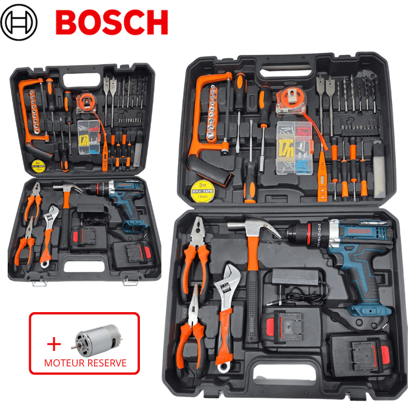 COFFRE VISSEUSE BOSCH 128 PCS SH31-4