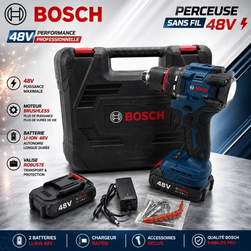 VISSEUSE BOSCH 48v BRUSHLES 