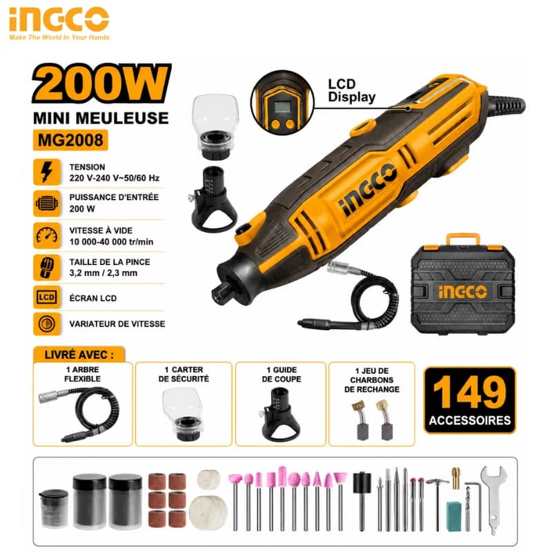 MINI MOULEUZ INGCO 130W 252 PCS 