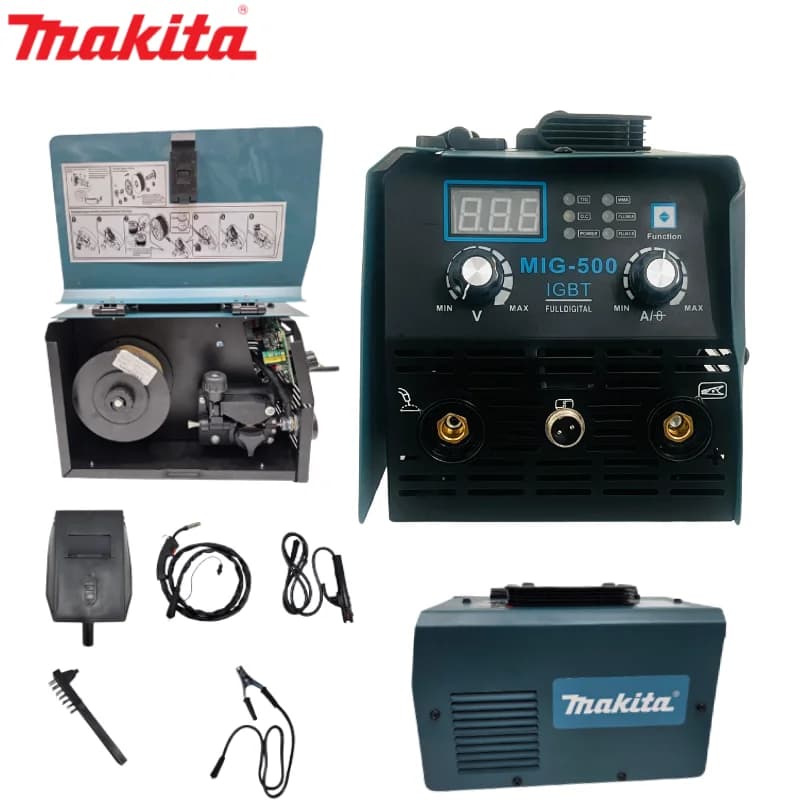 POSTE À SOUDURE MAKITA 500A 3 EN 1 MIG/TIG/MMA