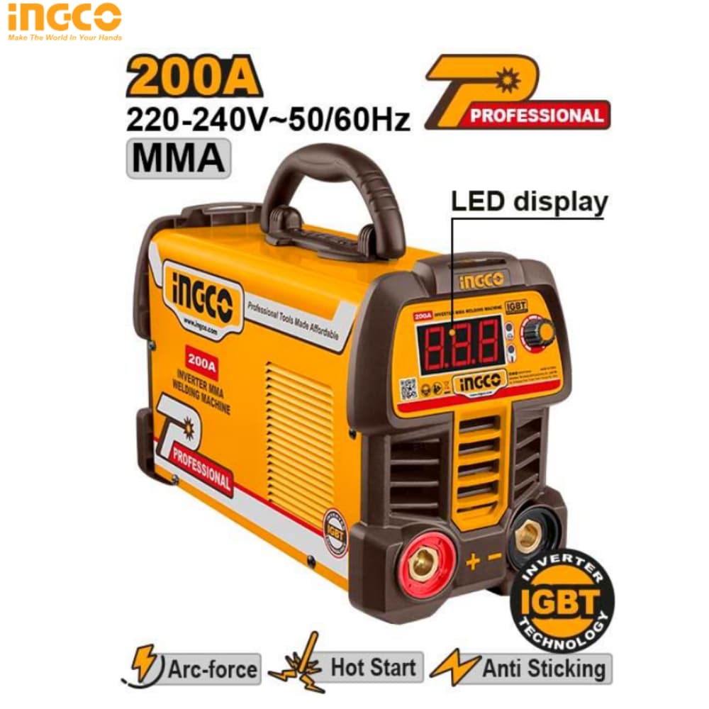 POSTE SOUDEUR 200A INGCO ING-MMA20069