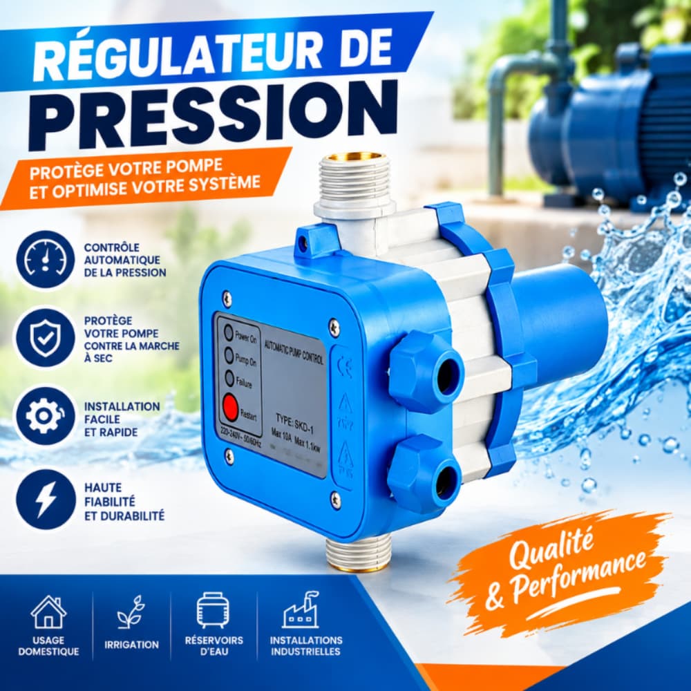RÉGULATEUR DE PRESSION 