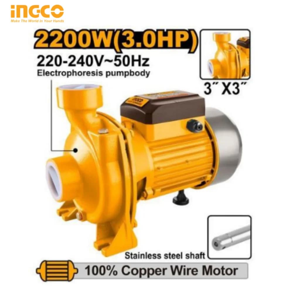 POMPE A EAU INGCO 3HP G.M