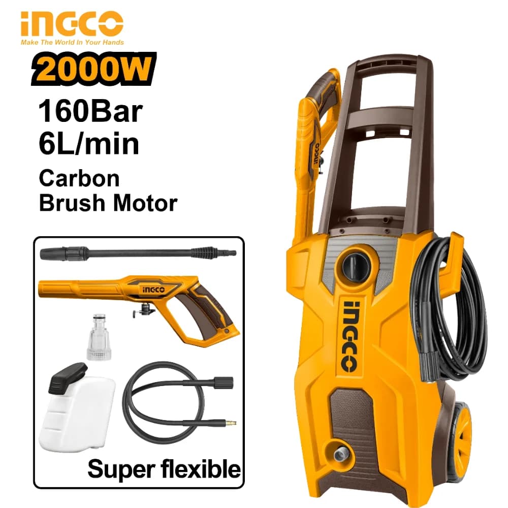 NETTOYEUR HAUTE PRESSION INGCO 2000W HPWR20018
