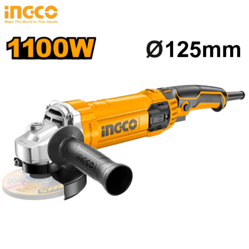 MEULE À DISQUE  ANGLE GRINDER - 1100W SANS VITESSE AG110038 