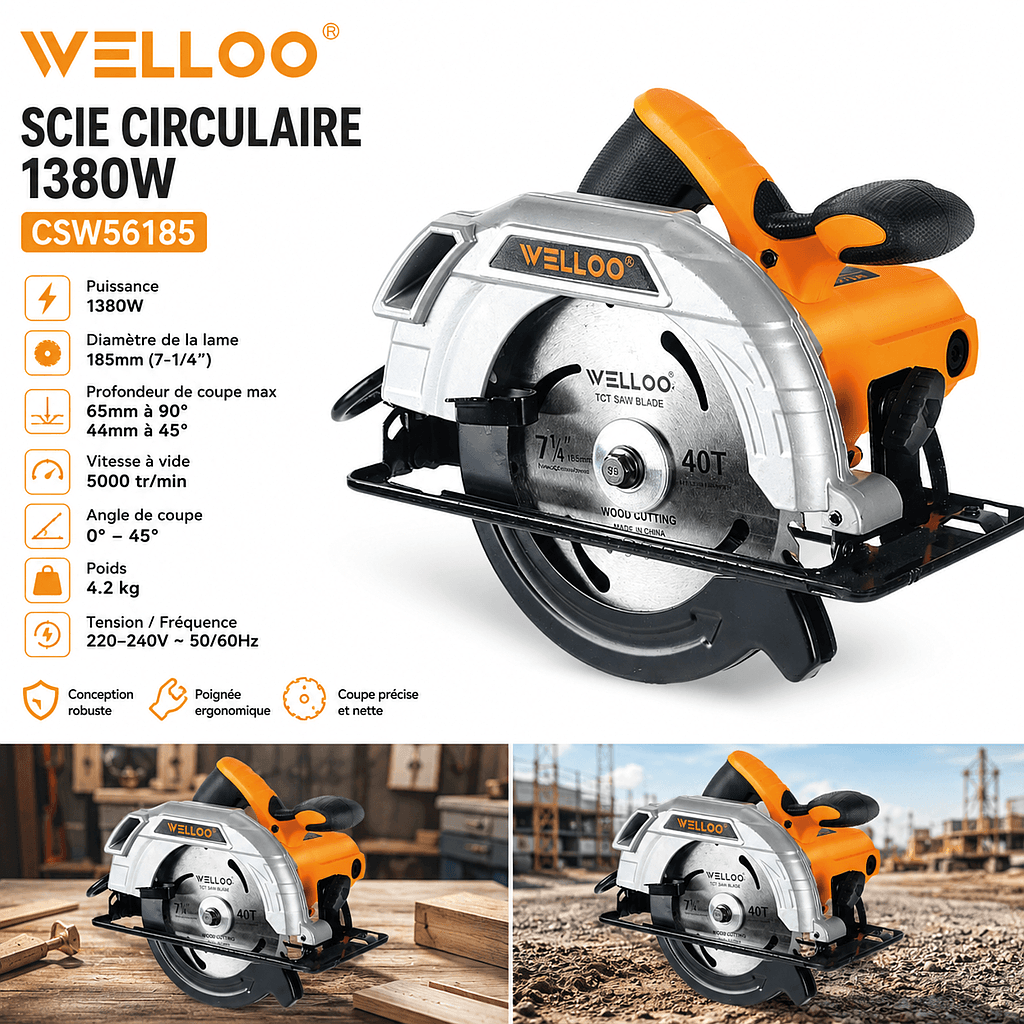 SCIE CIRCULAIR WELLOO