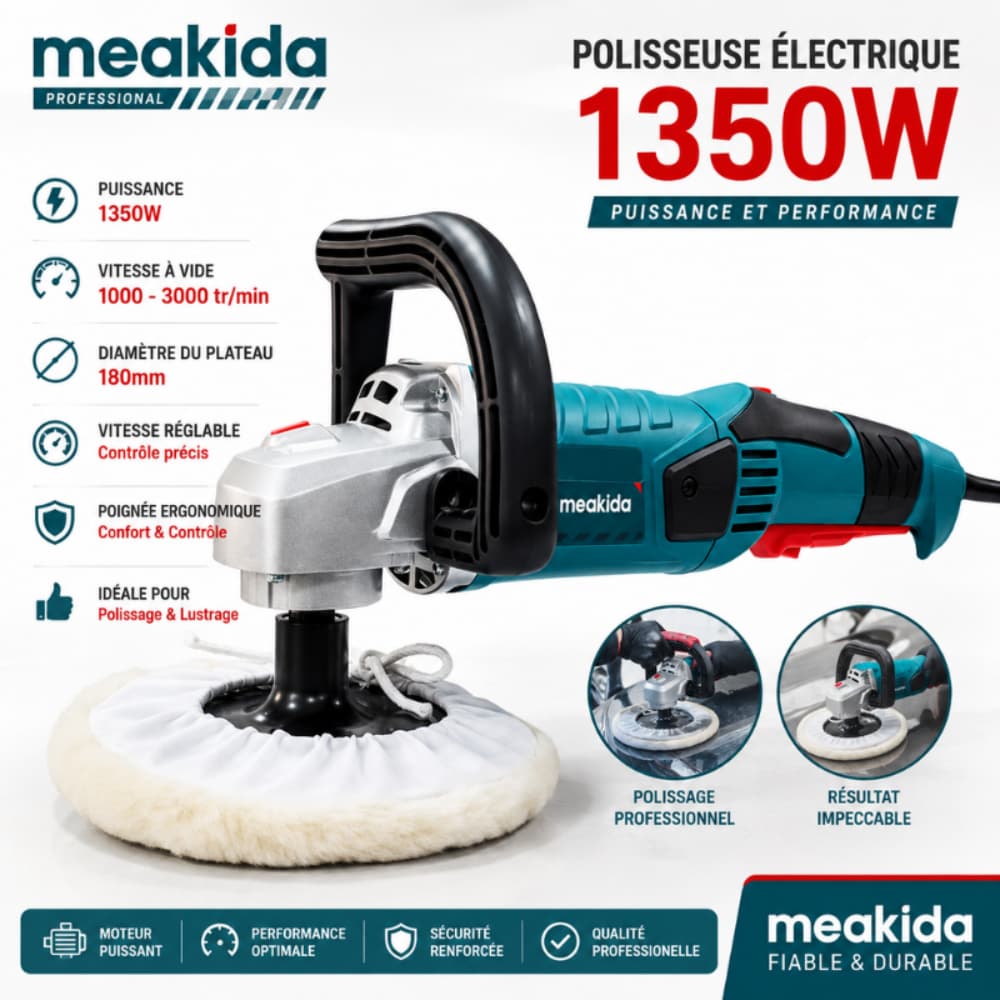 POLISSEUSE MEAKIDA 1350W