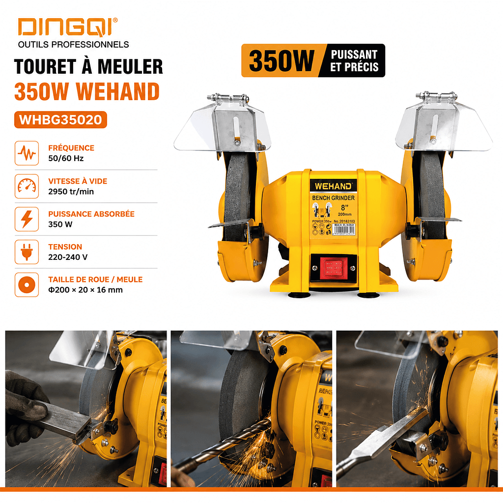TOURET A MEULE 350W WEHAND