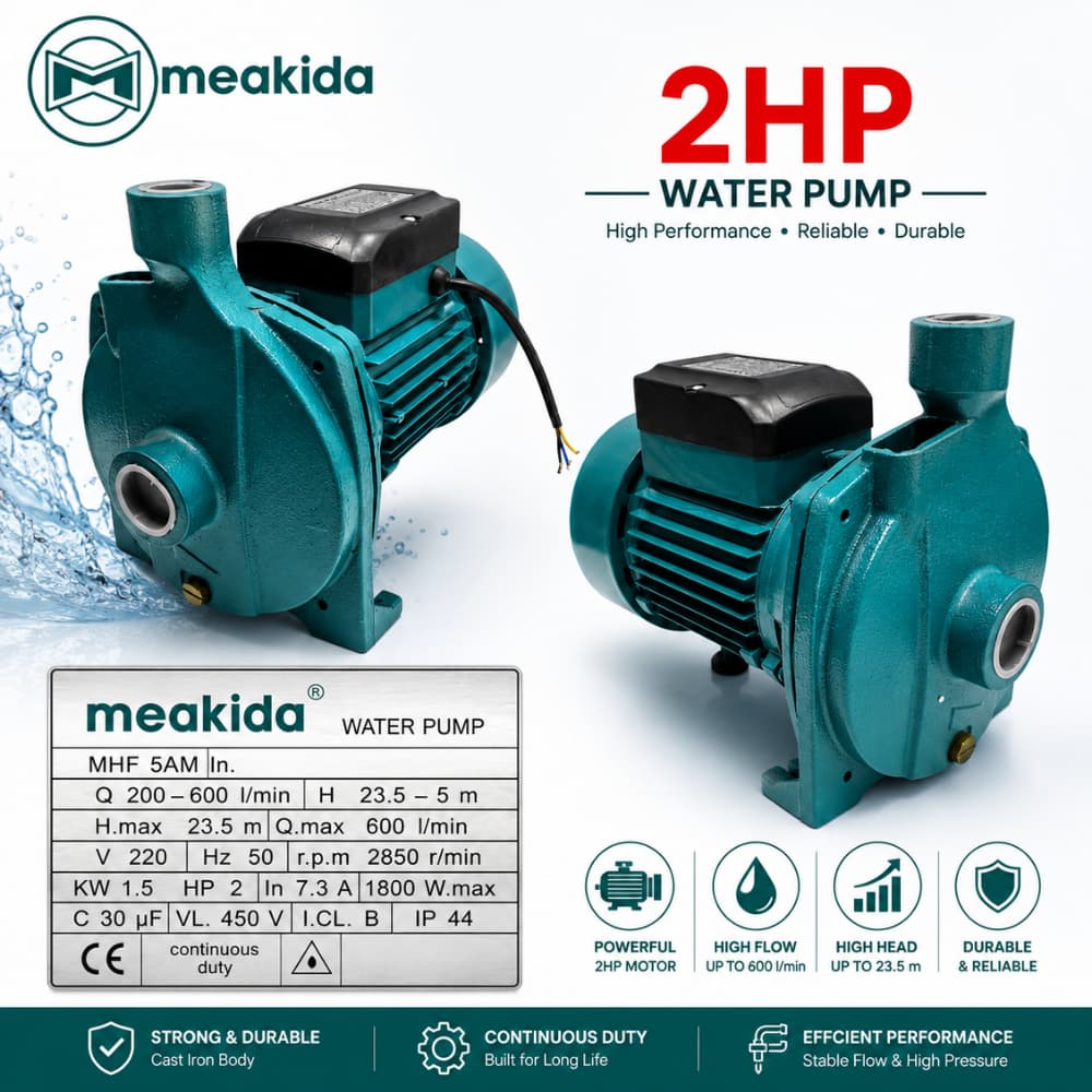 POMPE A EAU 2 HP MEAKIDA