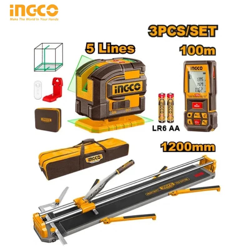 Coffret d'outils 3 pièces INGCO COS251011
