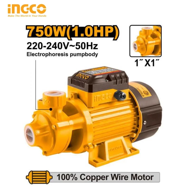 POMPE A EAU INGCO 1HP VPM75068